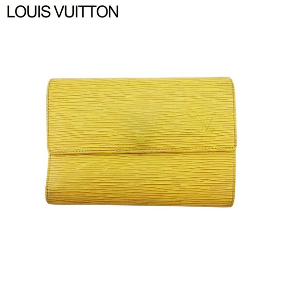 LOUIS VUITTON Long Wallet Epi Tassiri (×) Epi Leather Authentic Used - Picture 1 of 11
